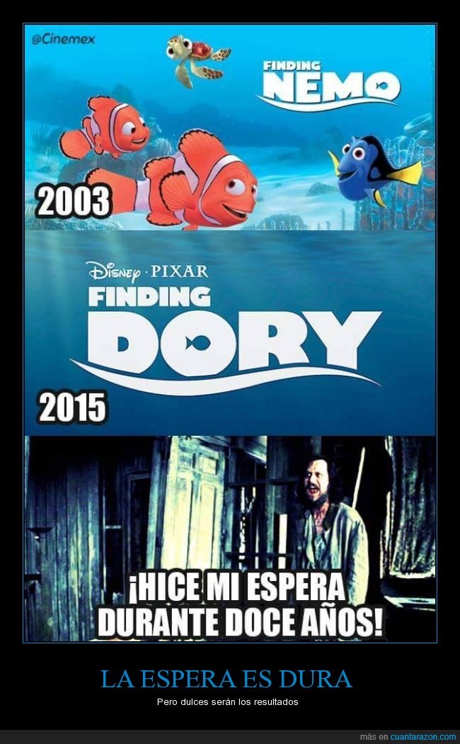 nemo,harry potter,sirius black,esperar,dory,finding nemo,finding dory