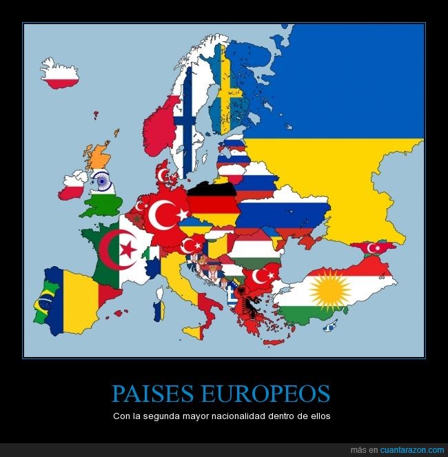 extranjeros,nacionalidad,viviendo,segundo,segunda,pais,dentro,europa,europeo,bandera