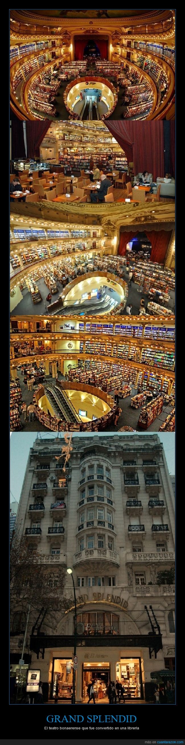 teatro,libreria,grand,splendid,Buenos Aires,convertido,libros,Ateneo,cultura,yenny