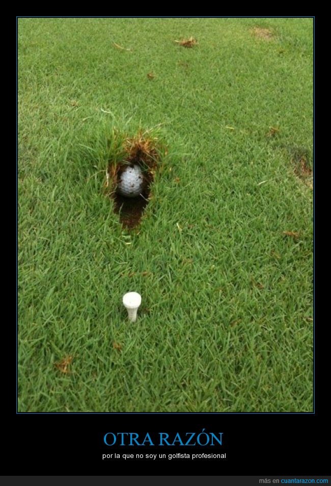 golf,pelota,golpe,enterrada,pasto,grama,césped,suelo,malo,paleto,fuerza