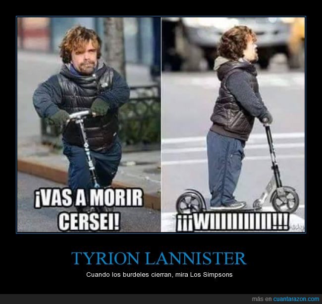 carrito,Game of thrones,got,Peter Dinklage,Ppatin,Tyrion Lannister,wiiiiii