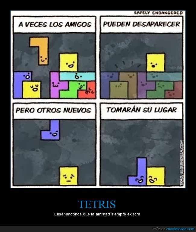 tetris,amigos,códigos,amistad,lugar,nuevos,llegan