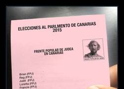 Enlace a Si lo llego a saber, les voto