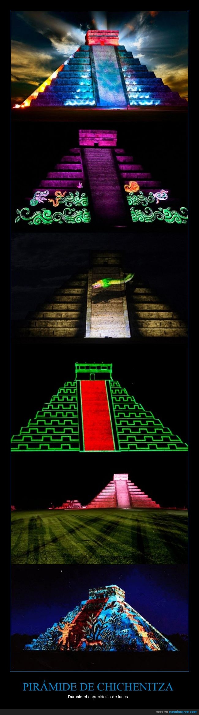 Chichenitza,luces,piramide,noche,noches de kukulkan,maya