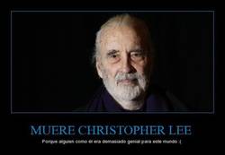 Enlace a MUERE CHRISTOPHER LEE
