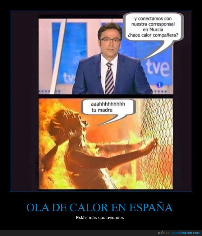 calor,telenoticias,ola de calor,fuego,arder,Murcia,corresponsal