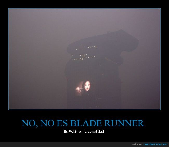 humo,contaminación,futurista,edificio,China,Pekín,Blade Runner