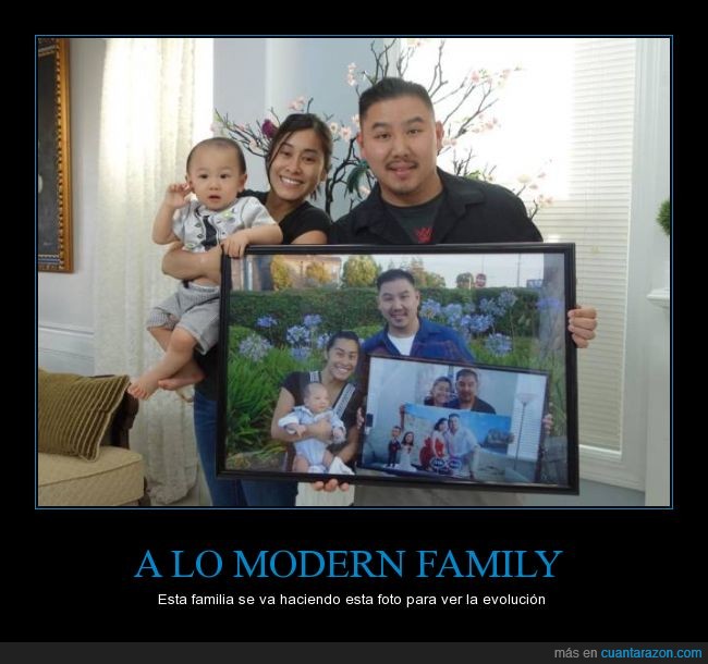 familia,asiaticos,hijo,niño,cuadro,retrato,repetir,edad,Modern Family