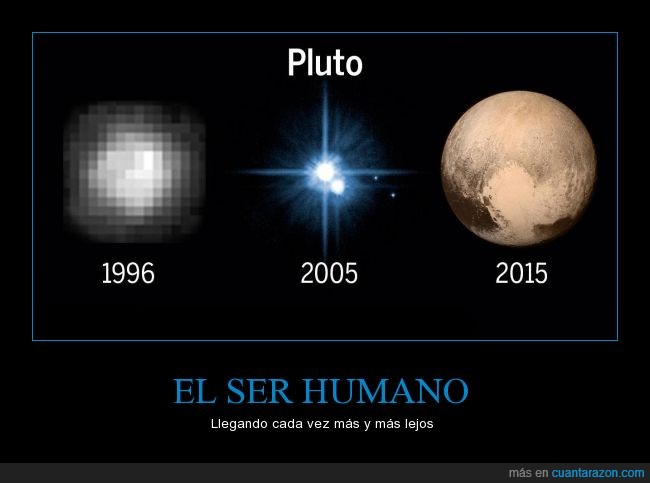 Pluton,evolucion,imagen,resolucion,telescopio,new horizons,nasa