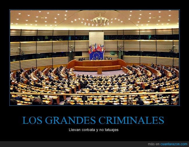 Europa,Grecia,parlamento,europeo,España,rescate bancario,criminal,tatuaje,corbata,traje