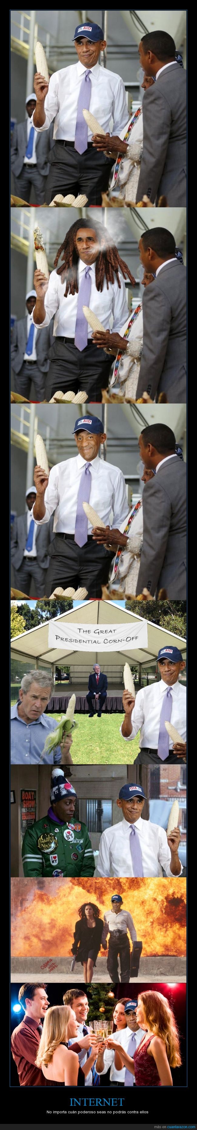 Barack Obama,Africa,Photoshop,Gracioso,La NSA vendrá por mi,Bill Crosby,montajes,Internet