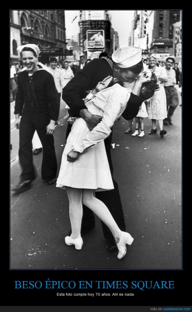 14 de Agosto,fin de la Guerra sobre Japón,marinero,enfermera,Times Square,Nueva York