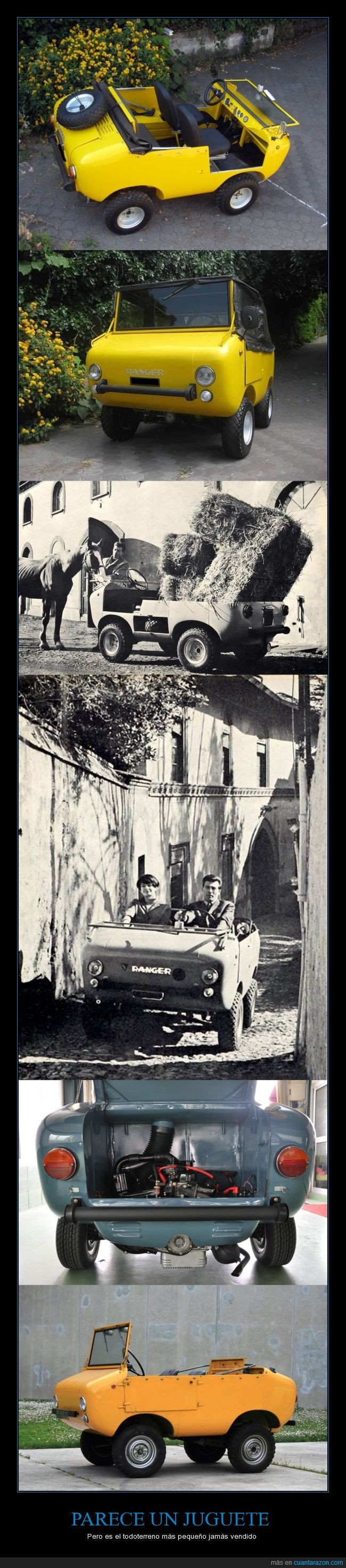 1966,4x4,Ferves Ranger,Juguete,Mini,Motor,Pequeño,Todoterreno