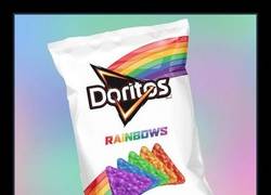 Enlace a VERÍDICO: Llegan los doritos de colores