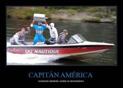 Enlace a El Capitán América siempre está donde lo necesites