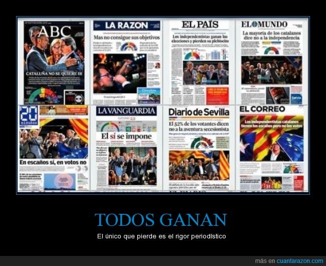 periodico,diario,titular,independencia,Cataluña,voto,mayoría