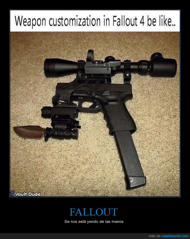 Fallout 4,edición,personalizar,cuchillo,munición