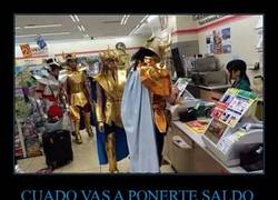 Enlace a CUADO VAS A PONERTE SALDO