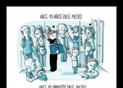 Enlace a Cada mañana en el metro el mismo panorama