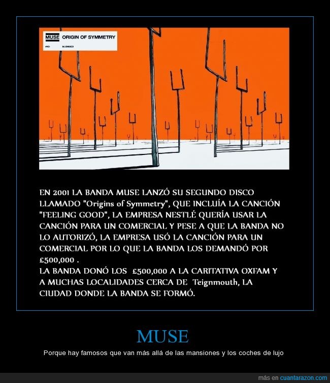 muse,nestle,café,música,oxfam,origins of symmetry,2001,canción,banda,comercial,anuncio