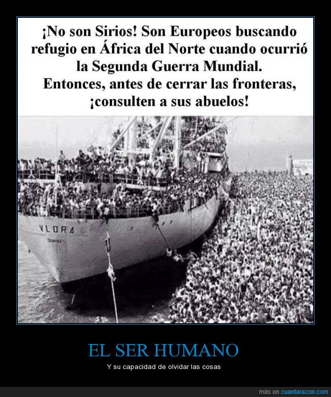 África,barco,cerrar,Europa,europeos,fronteras,olvido,siria,WWII