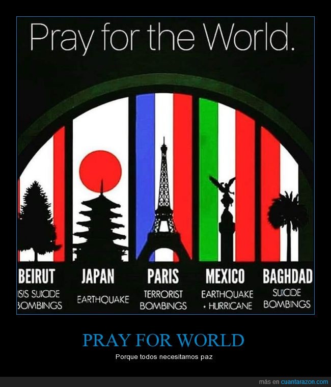 Paz,México,Francia,Japón,Beirut,Baghdad,atentado,muerte,ataque