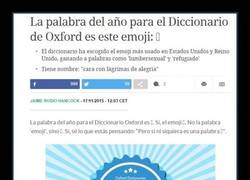 Enlace a ¿Cuál dirías que es la palabra del año?