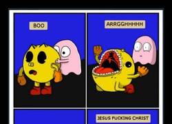 Enlace a La muerte de Pac-Man es de lo más duro...