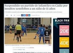 Enlace a Insultos racistas a un niño de once años, maravillo, vamos...