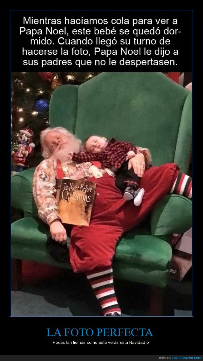 Navidad,Papa Noel,Santa Claus,niño,hijo,bebe,dormir,dormido,foto