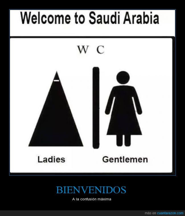 baños,Arabia,Saudita,mujeres,hombres,cartel