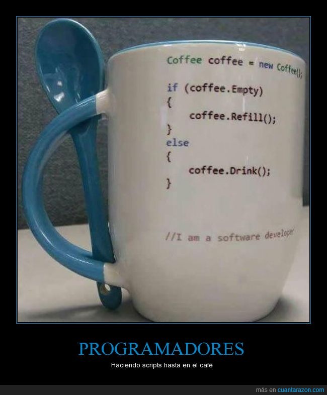cafe,codigo,Progamador,programación,script,taza