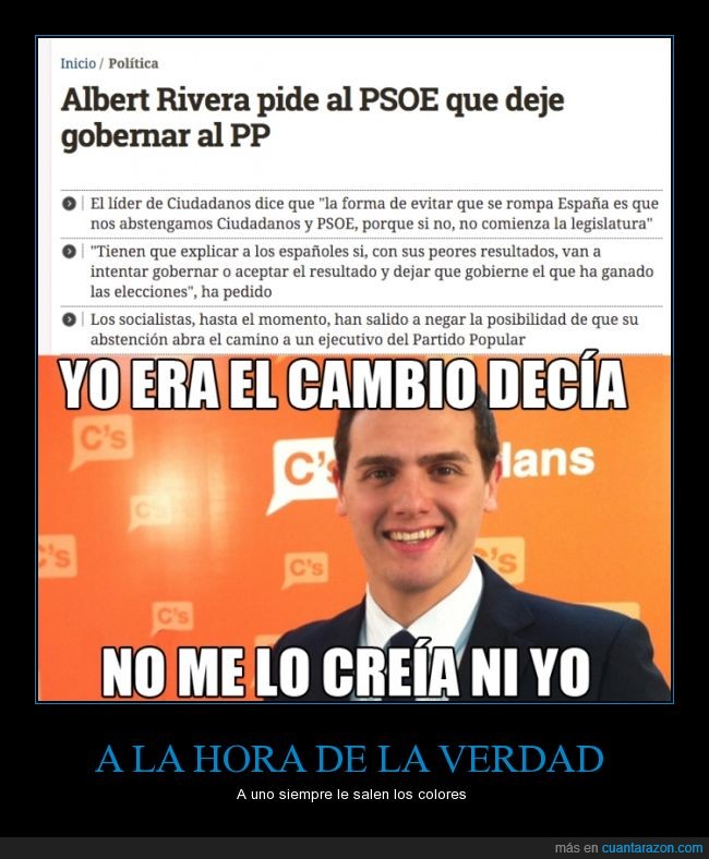 Albert Rivera,Ciudadanos,dejar,derechas,gobernar,partido popular,pedir,PP