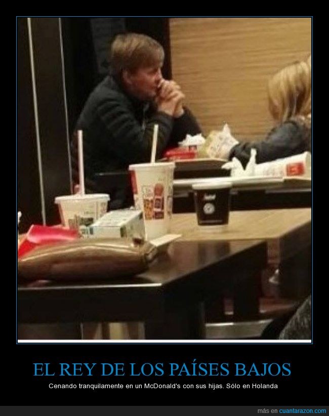 McDonald's,Holanda,rey,Guillermo Alejandro