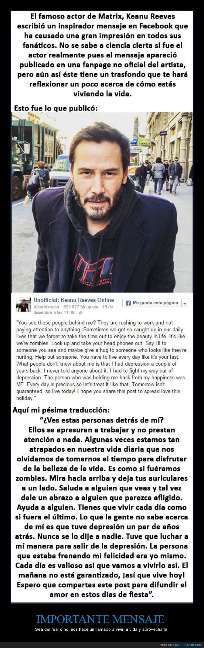 Keanu Reeves Words From The Famous Palabras De Famosos 47