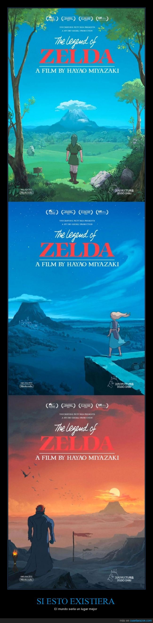 Hayao Miyazaki,Ghibli,La Leyenda de Zelda,película