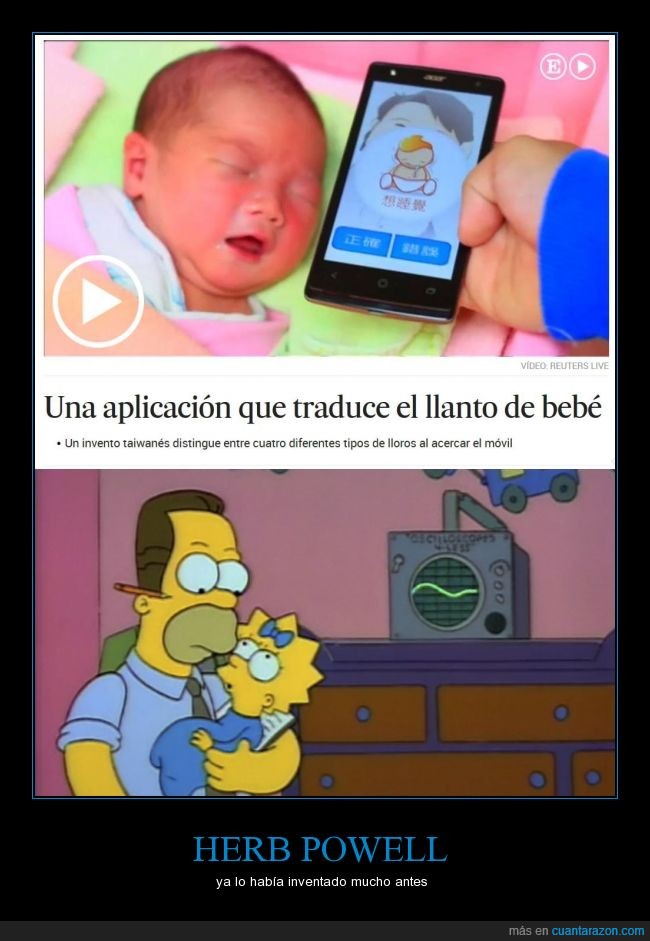 simpsons,herb,powell,traductor,bebe,bebes,china