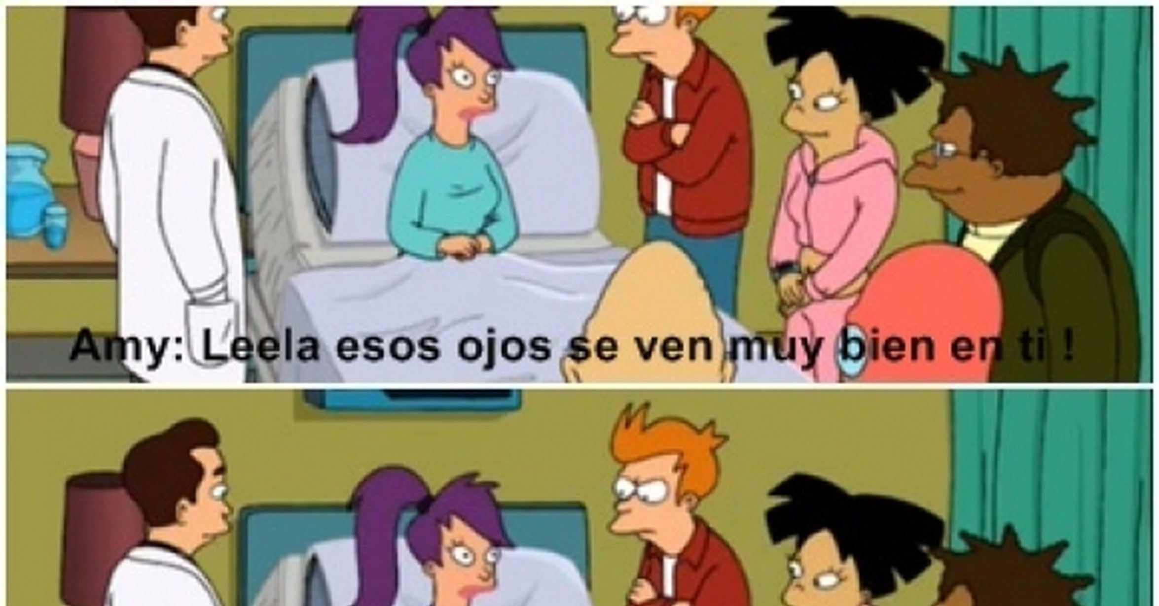 El amor de Fry siempre te enternece el corazón