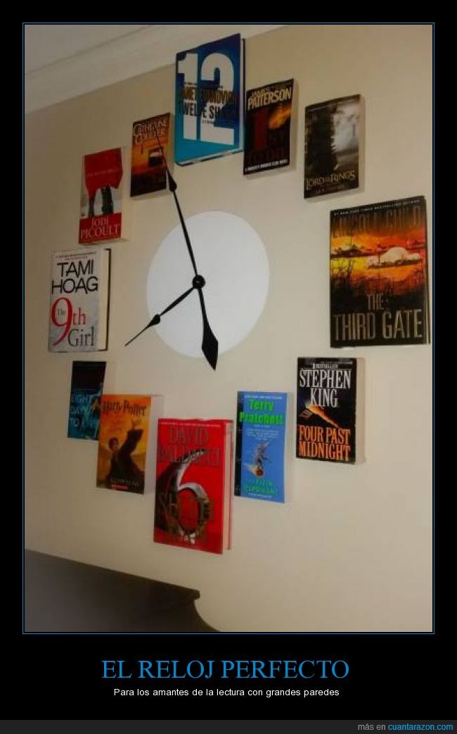 pared,arte,libro,reloj,hora,perfecto,número,nombre,título