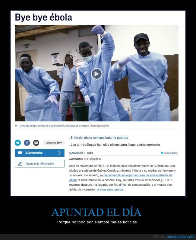 ebola,bye bye,adios,fin erradicar,de momento,por ahora,Liberia