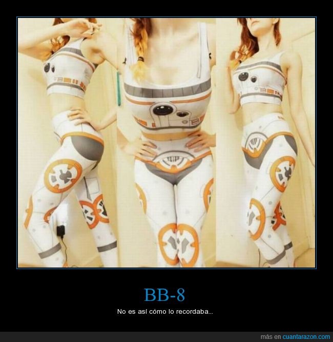 BB8,bb-8,robot,star wars,chica,ropa,leggings,top