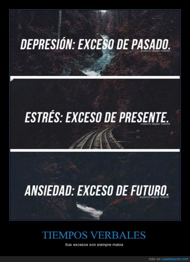 ansiedad,depresion,estres,exceso,excesos,futuro,pasado,presente
