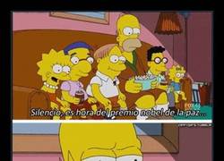 Enlace a Hitler estuvo nominado, Homer se lo puede llevar