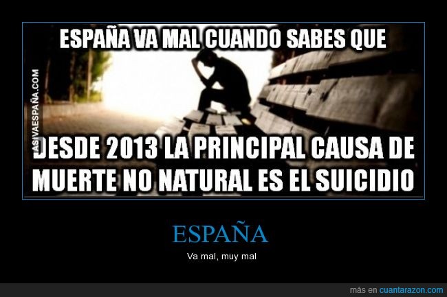 España,muerte,natural,principal,crisis,suicidio,suicidar,economía