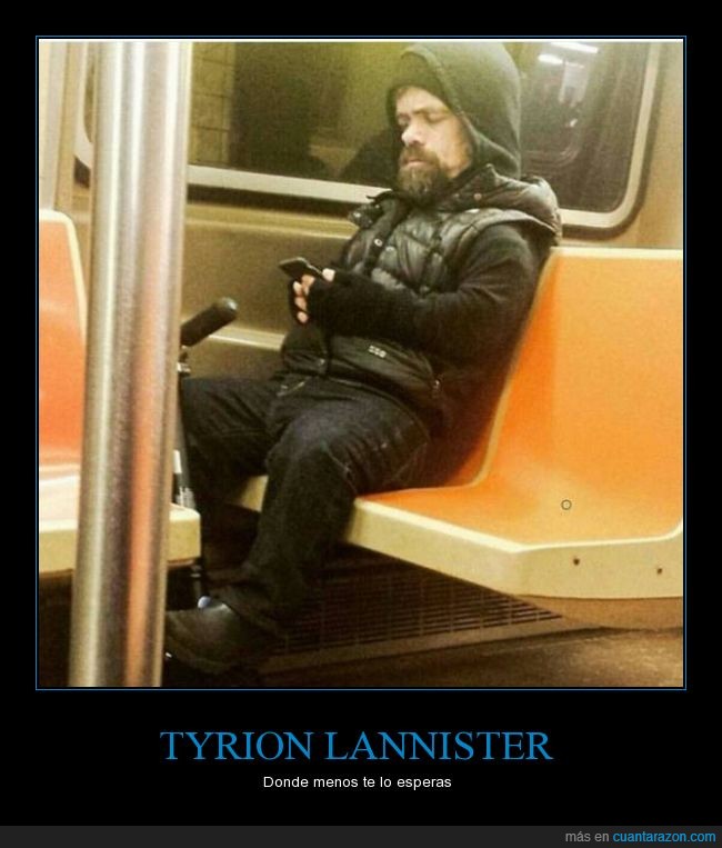 Game of Thrones,tyrion lannister,metro,scooter,Peter Dinklage