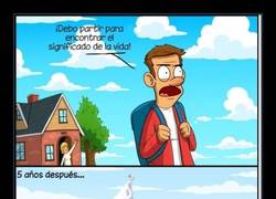 Enlace a Buscaré el significado de la vida