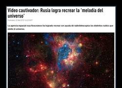 Enlace a Los sonidos del universo son así de alucinantes *_____*