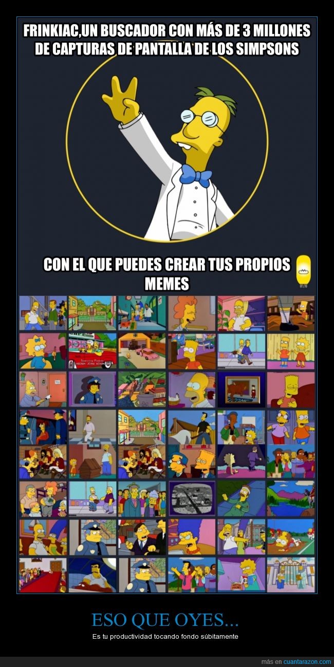 captura,meme,pantalla,procrastinar,Simpson