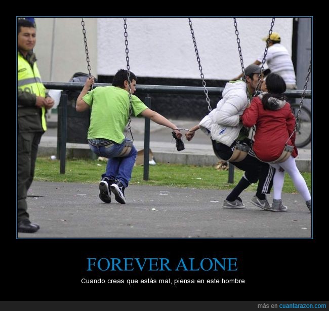 forever alone,solo,prisión,criminal,amor