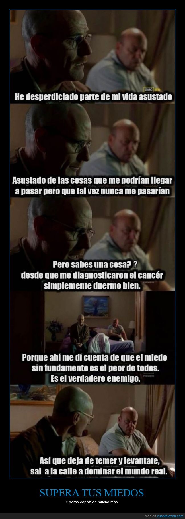 Breaking Bad,cáncer,miedo,valor